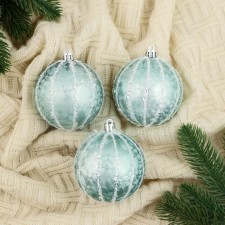 Set of balls Plastic D-8 cm, 3 pcs 
