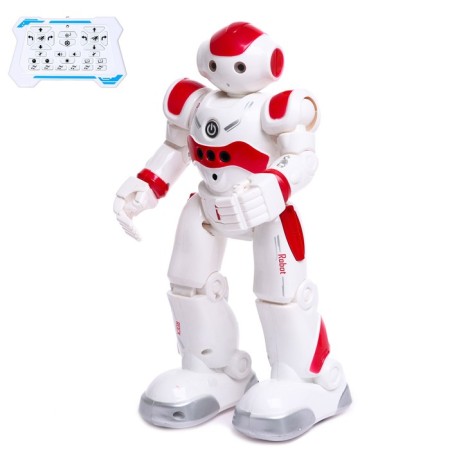 Robo-Dihrug robot, with remote and sensory control, Russian chip, red color