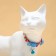 Flowering collar "Flower", with a bell, 30 x 1 cm, polyester