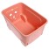 Children's box for toys cool, on wheels, 50 liters, color peach caramel
