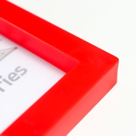 Photo frame plastic L-3 10x15 cm, red-2