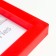 Photo frame plastic L-3 10x15 cm, red