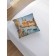 Decorative pillowcase "River taxi", on a zipper, size 45x45 cm