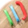 A set of handles for packets 3 pcs, color mix