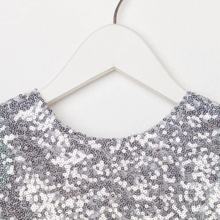 Dress children's elegant with sequins KAFTAN, p. 28 (86-92), green-8