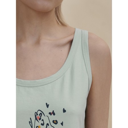 Women's dress, size XS, color menthol-3