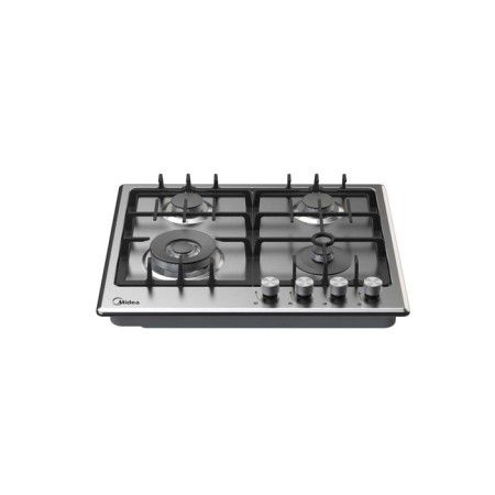 Hob Midea MG643TX, gas, 4 burners, silver-2