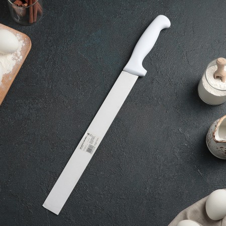Biscuit knife, small cloves, plastic handle, working surface 29.5 cm, blade thickness 1.9 mm-1