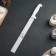 Biscuit knife, small cloves, plastic handle, working surface 29.5 cm, blade thickness 1.9 mm