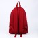 School textile school with a colored pocket, 30x39x12 cm, burgundy/black color
