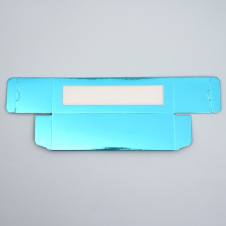 Box for Makarun, confectionery packaging "Blue", 18 x 5.5 x 5.5 cm-6
