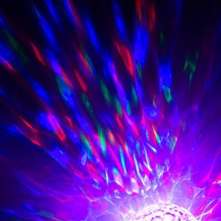 Light device "Cup" 10 cm, glow RGB, 220 V, white-4
