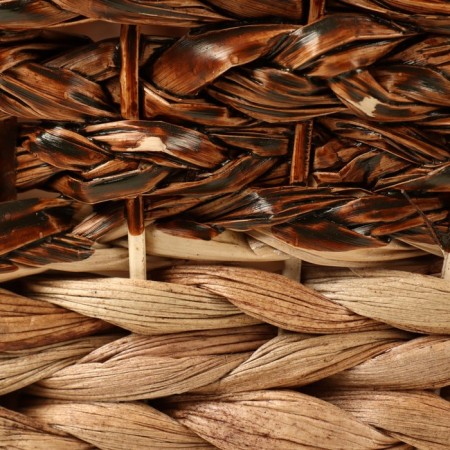 Wicker basket, 38x28x24 cm, reeds, seaweed-3