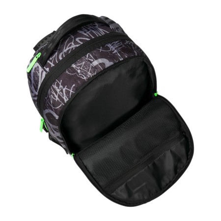 Youth backpack 39 x 30 x 17, ergonomic back, Devente Label 19l, + USB it is what 7032444-10