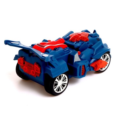 Dio-Wonk robot, light and sound effects, transforms, mixtures-14