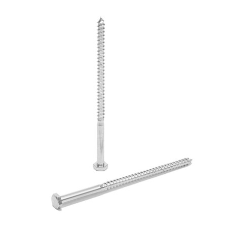 Bolt "Capercaillie", plumbing, Din571, M10x200 mm, 50 pcs-3