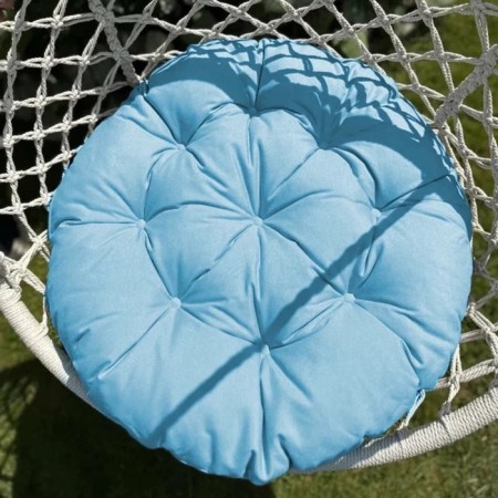 Billy pillow, diameter 60 cm, color-blue color-2