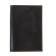 Cover for a passport with a pocket, brown color