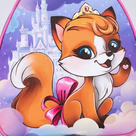 Baby backpack for the girl "Fox on the Cloud", 23x20.5 cm, lightning department-2