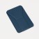Cartholder on the phone, artificial leather, blue color