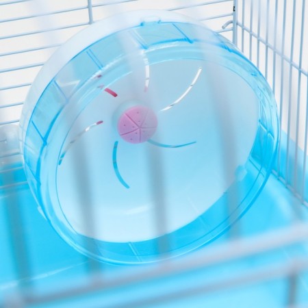 A cage for rodents "Piggon", with a filling of 37 x 27 x 30 cm, blue-6
