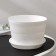 Pot with the pallet "Classic", 1.4 l, the color is white