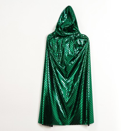 New Year! Carnival set "Green snake": cloak length 80 cm, mask-3