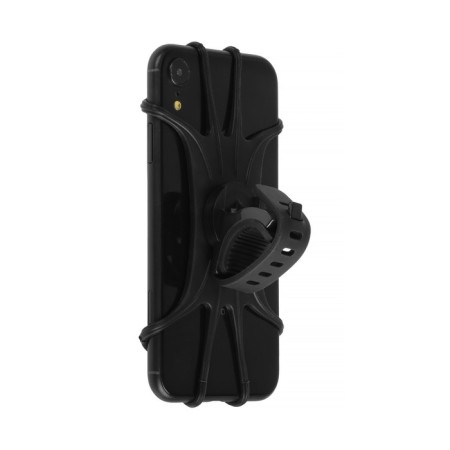 Moto phone holder for steering wheel, rotation 360, black-5