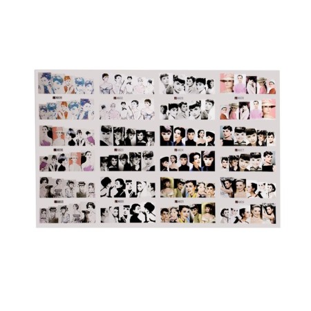 Pole slider, large sheet, a0817-0828