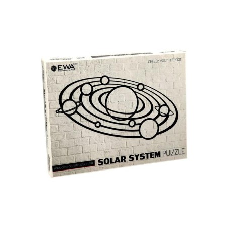 Wooden interior puzzle Ewa Design "Solar System"-2
