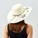 Women's hat "Life is good", size 54-56, white color