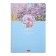 A4 notebook, 96 sheets in a cage on the crest "Beauty of Flowering", covered Cardboard, OFSET block, mix
