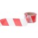 Fencing tape 250 m, red-white, width 7.5 cm, thickness 35 μm