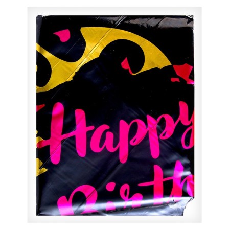 Foil ball 18 "HBD" circle-2