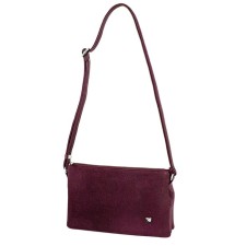 B2721 Bag Cross-Bodi, lightning department, burgundy color 17x26x6cm