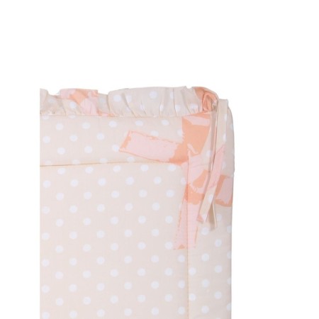 A set of sides in a crib with a canopy "Bear Vintage"-2