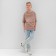 Children's Minaku T -shirt, beige color, height 116 cm