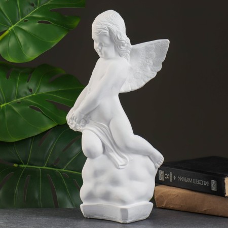 Figure "Angel" Big white 10x18x38cm-3
