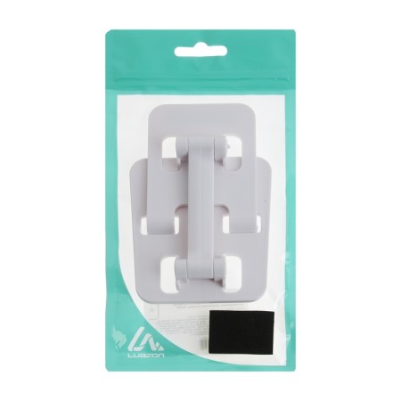 Luazon phone stand, folding, adjustable, rubber inserts, white-8
