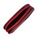 Penal soft, 1 department, 80 x 210 x 40 mm, voluminous, PM1O-24, calligrata black, black/red