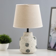 Aurika table lamp E14 40W gray 20x20x33 cm Risalux