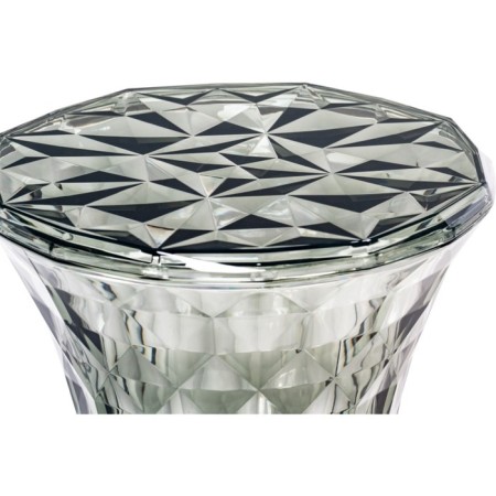 Coffee table Butto plastic, black 30x30x47 cm-6