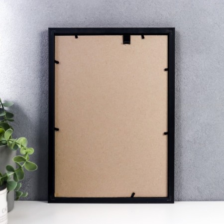 Photo frame plastic 21x30 cm dark nut-2