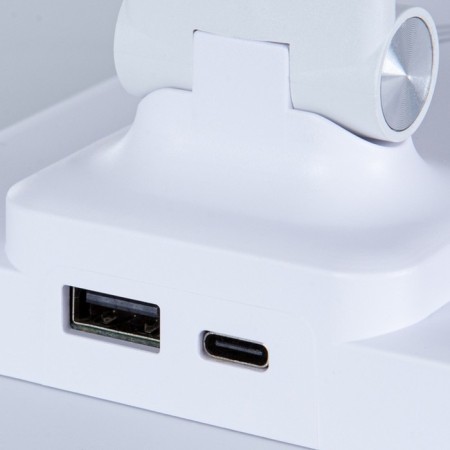 Office table lamp Arte Lamp William A5122lt-1wh, LED, 5 W, 18x11x41 cm, 300 lm, white-5