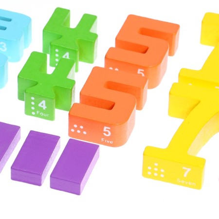Developing set "Composition of the number", 19 digits, 15 cards, 3+-8