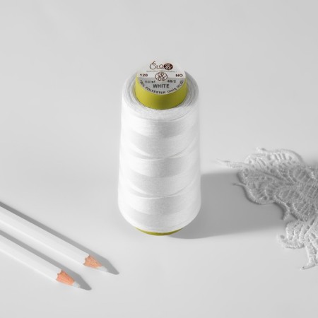 Threads 40/2, 1500 m, white color-2