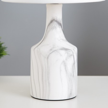 Table lamp "Izel" E14 40W white-gray 22.5x22.5x37 cm Risalux-3