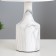 Table lamp "Izel" E14 40W white-gray 22.5x22.5x37 cm Risalux