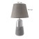 Table lamp "Luck" 1he14 40W gray 22x22x39cm