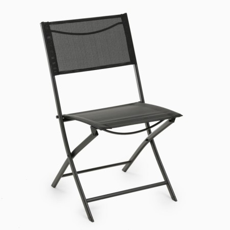 Sadovy stool folding, black, 56 x 45 x 80 cm